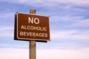 no alcohol boating